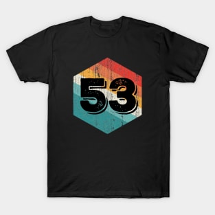 Vintage 1953 Retro Legendary, Birthday T-Shirt